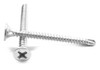 #6-20 x 1 1/4" BSD Thread Self Drilling Screw Phillips Bugle Head #2 Point Low Carbon Steel Zinc Plated