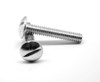 #10-32 x 1/2" (FT) Fine Thread Machine Screw Slotted Truss Head Low Carbon Steel Zinc Plated