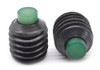 M10 x 1.50 x 10 MM Coarse Thread Socket Set Screw Nylon Tip Alloy Steel Black Oxide