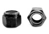 1/4"-28 Fine Thread Grade C Nyloc (Nylon Insert Locknut) NE Standard Medium Carbon Steel Black Oxide