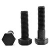 1/4"-28 x 1/2" (FT) Fine Thread Grade 8 Hex Cap Screw (Bolt) Alloy Steel Black Oxide