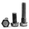 1/4"-28 x 5/8" (FT) Fine Thread Grade 2 Hex Cap Screw (Bolt) Low Carbon Steel Plain Finish