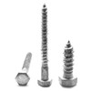 1/4"-10 x 1 1/4" Hex Lag Screw Low Carbon Steel Hot Dip Galvanized