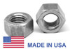 7/16"-14 Coarse Thread Grade 5 Finished Hex Nut - USA Medium Carbon Steel Plain Finish