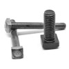 1/4"-20 x 2 1/2" (PT) Coarse Thread A307 Grade A Square Head Machine Bolt Low Carbon Steel Plain Finish