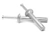 1/4" x 3" Hammer Drive Anchor Mushroom Head with Zinc Plated Steel Nail Zinc Alloy