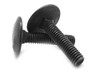 3/8"-16 x 1" (FT) Coarse Thread A307 Grade A Step Bolt Low Carbon Steel Plain Finish