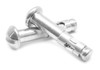 3/8" x 3 3/4" Sleeve Anchor Combo (Phillips/Slotted) Round Head Low Carbon Steel Zinc Plated