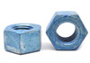 5/8"-11 Coarse Thread A563 Grade DH Heavy Hex Nut Medium Carbon Steel Hot Dip Galvanized / Wax/ Blue Dye