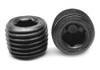 1"-11 1/2 NPTF Thread Socket Pipe Plug Dry Seal 3/4" Taper Alloy Steel Black Oxide