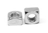 7/8"-9 Coarse Thread Grade 2 Regular Square Nut Low Carbon Steel Zinc Plated