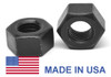 7/8"-9 Coarse Thread A194 Grade 2H Heavy Hex Nut - USA Medium Carbon Steel Plain Finish