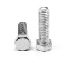 M24 x 3.00 x 70 MM (FT) Coarse Thread DIN 933 Class 8.8 Hex Cap Screw (Bolt) Medium Carbon Steel Zinc Plated