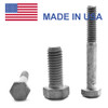 7/8"-9 x 4 1/2" Coarse Thread Grade A325 Type 1 Heavy Hex Structural Bolt - USA Medium Carbon Steel Hot Dip Galvanized