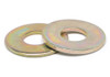 1/4" Flat Washer USS Pattern Low Carbon Steel Yellow Zinc Plated