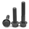 7/16-14 x 3 Coarse Thread Grade 8 Hex Flange Screw Alloy Steel Thermal Black Oxide