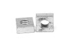#5-40 Coarse Thread Square Machine Screw Nut Low Carbon Steel Zinc Plated