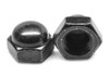 #4-40 Coarse Thread Acorn Nut 2 Piece Low Carbon Steel Black Oxide