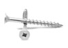 #8 x 1 1/4" Deck Screw Square Drive Bugle Head #17 Point Stainless Steel 18-8