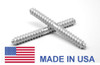 3/16 x 2 Dowel Screw - USA Low Carbon Steel Zinc Plated
