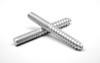 #10-24 x 2 1/2" (FT) Coarse Thread Hanger Bolt Low Carbon Steel Zinc Plated