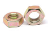 3/4-10 Hex Jam Nut Low Carbon Steel Yellow Zinc Plated