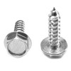 5/16-9 x 2 1/2 Hex Washer 7/16" AF Head Lag Screw Low Carbon Steel Zinc Plated