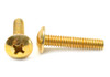 1/4-20 x 5/8 Coarse Thread Machine Screw Phillips Truss Head Low Carbon Steel Yellow Zinc Plated