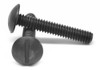 1/4-20 x 1/2 Coarse Thread Machine Screw Slotted Truss Head Low Carbon Steel Black Oxide