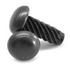 #00 x 1/8" Metallic Drive Screw Type U Round Head Low Carbon Steel Black Oxide