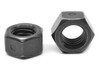 #8-32 Coarse Thread Reversible 2-Way All Metal Locknut Low Carbon Steel Black Oxide/Wax