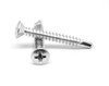 #6-20 x 3/4" (FT) Self Drilling Screw Phillips Oval Head #2 Point Low Carbon Steel Zinc Plated