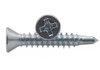 #10-16 x 1/2" (FT) Self Drilling Screw Phillips Trim Head #2 Point Low Carbon Steel Zinc Plated