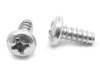 #2-32 x 1/4" (FT) Sheet Metal Screw Phillips Pan Head Type B Stainless Steel 18-8