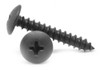 #8-15 x 3/4" (FT) Sheet Metal Screw Phillips Truss Head Type A Low Carbon Steel Black Zinc Plated