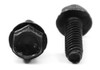 1/4-20 x 3/4 Coarse Thread Taptite®-Alternative Thread Rolling Screw Hex Washer Head Low Carbon Steel Black Oxide/Wax