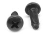 #6-32 x 1/4" (FT) Coarse Thread Taptite?-Alternative Thread Rolling Screw Phillips Pan Head Low Carbon Steel Black Zinc Plated / Wax