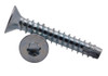 #10-24 x 5/8" (FT) Coarse Thread Thread Cutting Screw 6 Lobe Flat Head Type 23 Low Carbon Steel Zinc Plated