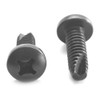 #10-24 x 3/4" (FT) Coarse Thread Thread Cutting Screw Phillips Pan Head Type 23 Low Carbon Steel Black Oxide