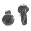 #10-24 x 5/8" (FT) Coarse Thread Thread Cutting Screw Phillips Pan Head Type 23 Low Carbon Steel Black Oxide