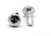 #10-24 x 1 1/2" (FT) Coarse Thread Thread Cutting Screw Phillips Pan Head Type 23 Stainless Steel 18-8