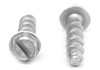 #8-18 x 1 1/4" (FT) #6HD Sheet Metal Screw Hi-Low Slotted Hex Washer Head Low Carbon Steel Zinc Plated