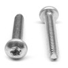 M2.5 x 0.45 x 5 MM Coarse Thread Thread Rolling Screw 6 Lobe Pan Head Stainless Steel 18-8 Wax