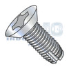 6-32X5/16 Phillips Flat Undercut Thread Cutting Screw Type 1 Fully Threaded Zinc Bake