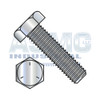7/8-9X3 Hex Tap Bolt Grade 5 Fully Threaded Zinc