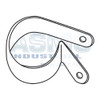 5/16X.167X.495 Standard Cable Clamps Nylon