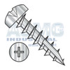 8-11X1 Phillips Pan Deep Thread Screw Type 17 Full Thread 18 8 Stainless Steel