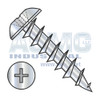 8-11X1/2 Phillips Truss Deep Thread Wood Screw Full Thread Zinc Bake