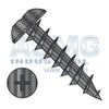 6-13X5/8 Phillips Truss Deep Thread Wood Screw Full Thread Black OxIde