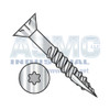 10-8X2 1/2 6 Lobe Flat Nib Coarse Thrd Type17 Exterior screw Part Thrd 18 8 Stainless Steel
